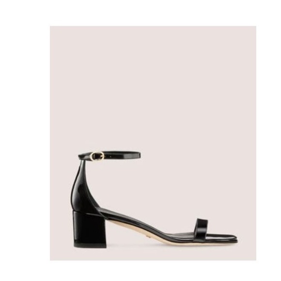 Stuart Weitzman Black Patent Heels - Picture 1 of 5